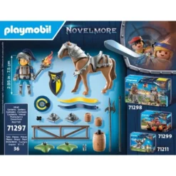 PLAYMOBIL 71297 Novelmore Übungsplatz, Konstruktionsspielzeug -Spielzeug Verkaufsgeschäft PLAYMOBIL 71297 Novelmore bungsplatz Konstruktionsspielzeug@@1889043 6