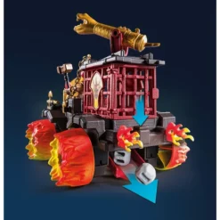 PLAYMOBIL 71299 Novelmore Burnham Raiders - Feuerkampfwagen, Konstruktionsspielzeug -Spielzeug Verkaufsgeschäft PLAYMOBIL 71299 Novelmore Burnham Raiders Feuerkampfwagen Konstruktionsspielzeug@@1889045 3