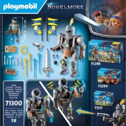PLAYMOBIL 71300 Novelmore Kampfroboter, Konstruktionsspielzeug -Spielzeug Verkaufsgeschäft PLAYMOBIL 71300 Novelmore Kampfroboter Konstruktionsspielzeug@@1889046 8