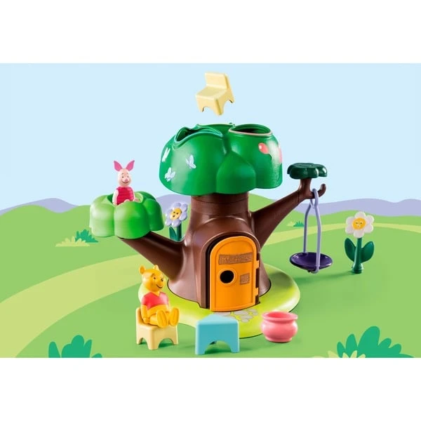 PLAYMOBIL 71316 1.2.3 & Disney: Winnies & Ferkels Baumhaus, Konstruktionsspielzeug – Bild 3
