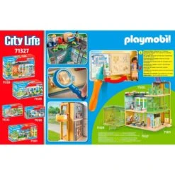 PLAYMOBIL 71327 City Life Große Schule, Konstruktionsspielzeug -Spielzeug Verkaufsgeschäft PLAYMOBIL 71327 City Life Gro e Schule Konstruktionsspielzeug@@1889116 7