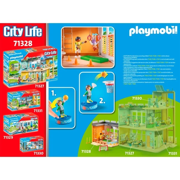 PLAYMOBIL 71328 City Life Anbau Turnhalle, Konstruktionsspielzeug 6 PLAYMOBIL 71328 City Life Anbau Turnhalle, Konstruktionsspielzeug – Bild 6
