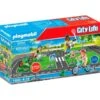PLAYMOBIL 71332 City Life Fahrradparcours, Konstruktionsspielzeug