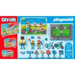 PLAYMOBIL 71332 City Life Fahrradparcours, Konstruktionsspielzeug -Spielzeug Verkaufsgeschäft PLAYMOBIL 71332 City Life Fahrradparcours Konstruktionsspielzeug@@1889137 4