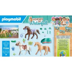 PLAYMOBIL 71356 Horses Of Waterfall 3 Pferde: Morgan, Quarter Horse & Shagya Araber, Konstruktionsspielzeug -Spielzeug Verkaufsgeschäft PLAYMOBIL 71356 Horses of Waterfall 3 Pferde Morgan Quarter Horse Shagya Araber Konstruktionsspielzeug@@1889146 6