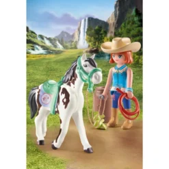 PLAYMOBIL 71358 Horses Of Waterfall Ellie & Sawdust Mit Westernübung 71358, Konstruktionsspielzeug -Spielzeug Verkaufsgeschäft PLAYMOBIL 71358 Horses of Waterfall Ellie Sawdust mit Western bung 71358 Konstruktionsspielzeug@@1889147 2