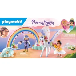 PLAYMOBIL 71361 Princess Magic Himmlischer Pegasus Mit Regenbogen, Konstruktionsspielzeug -Spielzeug Verkaufsgeschäft PLAYMOBIL 71361 Princess Magic Himmlischer Pegasus mit Regenbogen Konstruktionsspielzeug@@1889161 8