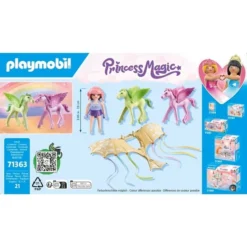 PLAYMOBIL 71363 Princess Magic Himmlischer Ausflug Mit Pegasusfohlen, Konstruktionsspielzeug -Spielzeug Verkaufsgeschäft PLAYMOBIL 71363 Princess Magic Himmlischer Ausflug mit Pegasusfohlen Konstruktionsspielzeug@@1889163 6