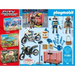 PLAYMOBIL 71381 City Action Starter Pack Polizei, Konstruktionsspielzeug -Spielzeug Verkaufsgeschäft PLAYMOBIL 71381 City Action Starter Pack Polizei Konstruktionsspielzeug@@1889176 6
