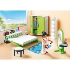 PLAYMOBIL 9271 City Life Schlafzimmer, Konstruktionsspielzeug -Spielzeug Verkaufsgeschäft PLAYMOBIL 9271 City Life Schlafzimmer Konstruktionsspielzeug@@1sspk12v 32