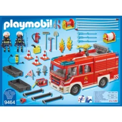 PLAYMOBIL 9464 City Action Feuerwehr-Rüstfahrzeug, Konstruktionsspielzeug -Spielzeug Verkaufsgeschäft PLAYMOBIL 9464 City Action Feuerwehr R stfahrzeug Konstruktionsspielzeug@@1sspkl0n 2