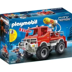 PLAYMOBIL 9466 City Action Feuerwehr-Truck, Konstruktionsspielzeug