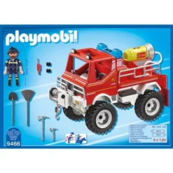 PLAYMOBIL 9466 City Action Feuerwehr-Truck, Konstruktionsspielzeug -Spielzeug Verkaufsgeschäft PLAYMOBIL 9466 City Action Feuerwehr Truck Konstruktionsspielzeug@@1sspkl0i 2