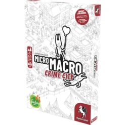 Pegasus MicroMacro: Crime City, Brettspiel -Spielzeug Verkaufsgeschäft Pegasus MicroMacro Crime City Brettspiel@@1694083 2