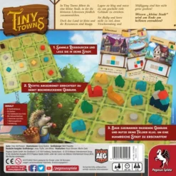 Pegasus Tiny Towns, Brettspiel -Spielzeug Verkaufsgeschäft Pegasus Tiny Towns Brettspiel@@1sgeb03u 3