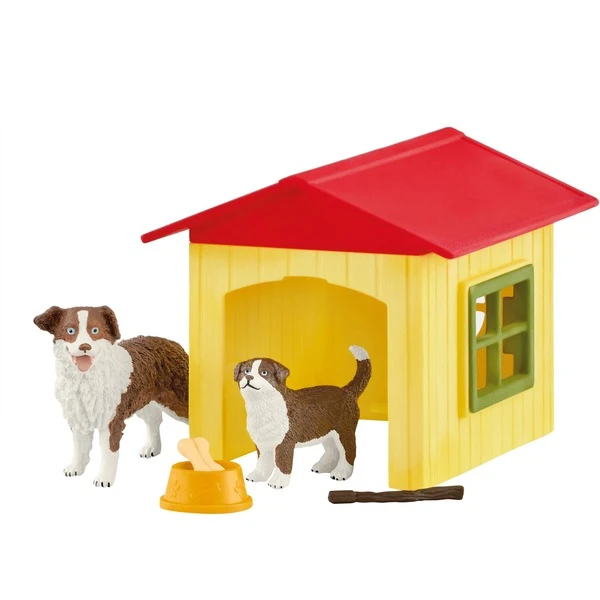 Schleich Farm World Hundehütte, Spielfigur 1 Schleich Farm World Hundehütte, Spielfigur