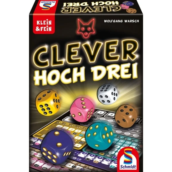 Schmidt Spiele Clever Hoch Drei, Würfelspiel 1 Schmidt Spiele Clever Hoch Drei, Würfelspiel