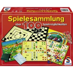Schmidt Spiele Spielesammlung: 100 Spielmöglichkeiten, Brettspiel