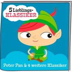 Tonies 5 Lieblings-Klassiker: Peter Pan Und 4 Weitere Klassiker, Spielfigur -Spielzeug Verkaufsgeschäft Tonies 5 Lieblings Klassiker Peter Pan und 4 weitere Klassiker Spielfigur@@1se2tt06 2