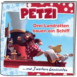 Tonies Petzi - Drei Landratten Bauen Ein Schiff, Spielfigur -Spielzeug Verkaufsgeschäft Tonies Petzi Drei Landratten bauen ein Schiff Spielfigur@@1se2tt2l 3