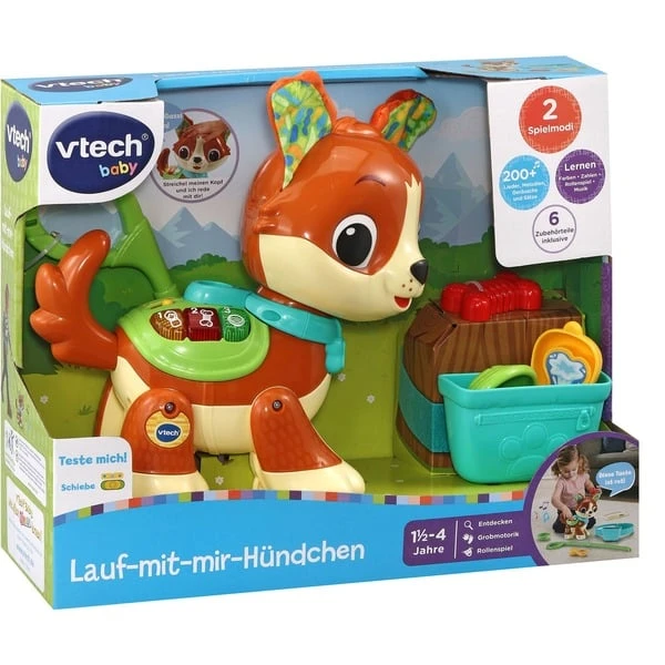 VTech Lauf-mit-mir-Hündchen, Spielfigur 7 VTech Lauf-mit-mir-Hündchen, Spielfigur – Bild 7